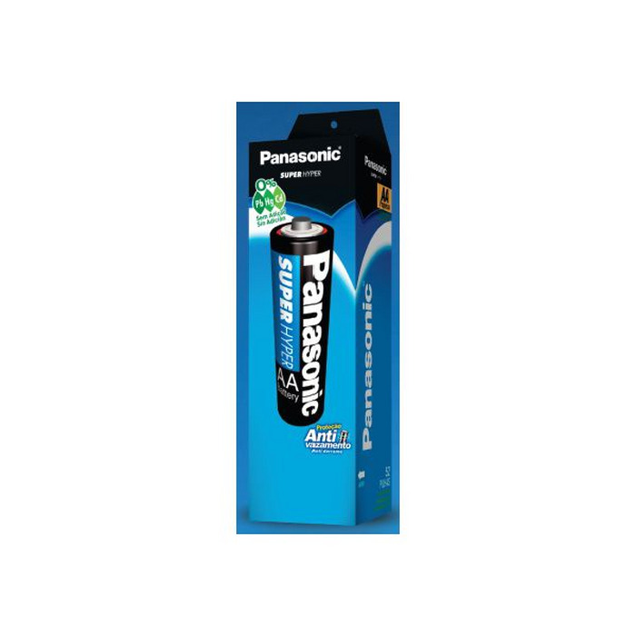 PILHA COMUM  PEQUENA  AA  13X4  - PANASONIC PILHA COMUM  PEQUENA  AA  13X4  - PANASONIC